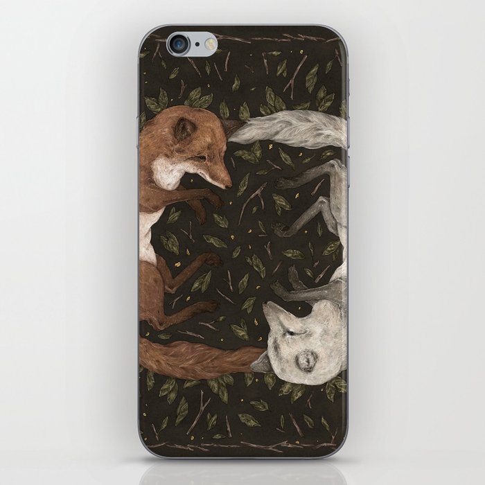 Foxes iPhone Skin