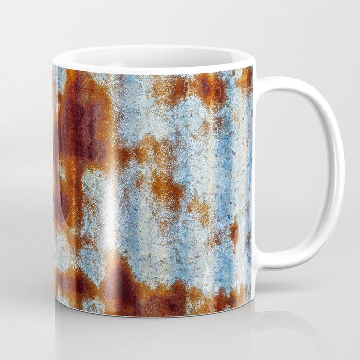 Rusty Metal Coffee Mug by JMcCool