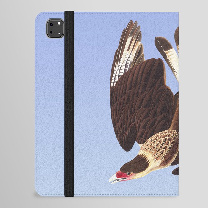 Brazilian Caracara Eagle by Audubon iPad Folio Case