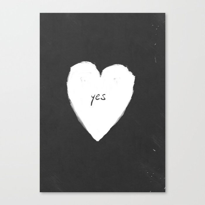 yes! Canvas Print