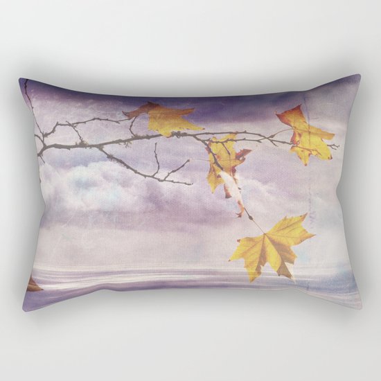 Faded Leaves - JUSTART © Rectangular Pillow