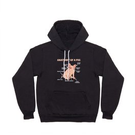 Funny Explanation Of A Pig's Anatomy Hoody