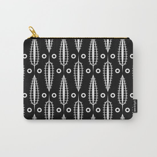 Art Deco No. 20 Fishnet white sheets . Carry-All Pouch