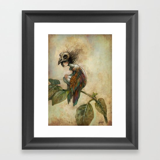 Soul of a Bird Framed Art Print