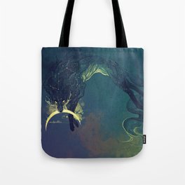 The Fox who talked the Moon and the Stars Tote Bag