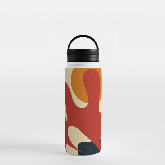 4 Abstract Shapes  211229 Water Bottle