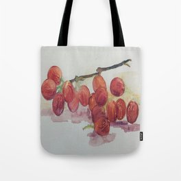 Red Grapes Tote Bag