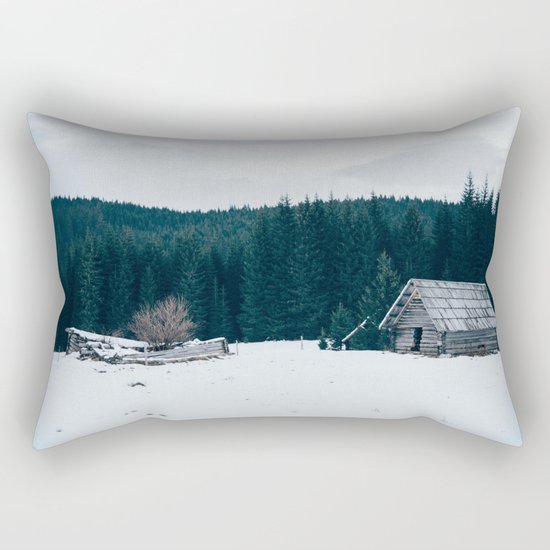 winter time Rectangular Pillow