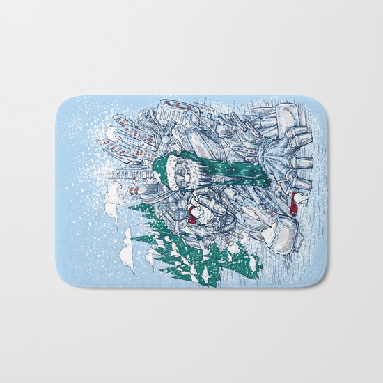 The Snowmaker Bath Mat