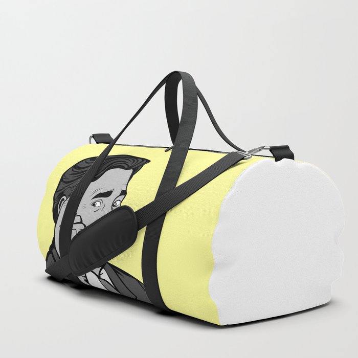Thinking Posterize | Digital Art Duffle Bag
