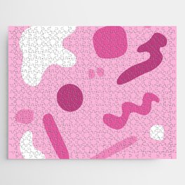Abstract soft geometry composition 1 Jigsaw Puzzle