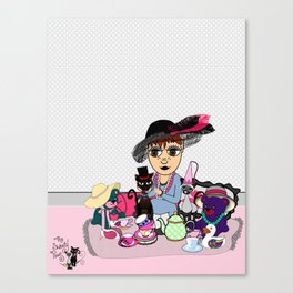 Shawna from The Sweety Peas Canvas Print