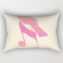 Abstraction_NEW_BIRD_SONG_MUSIC_NOTES_POP_ART_0103B Rectangular Pillow