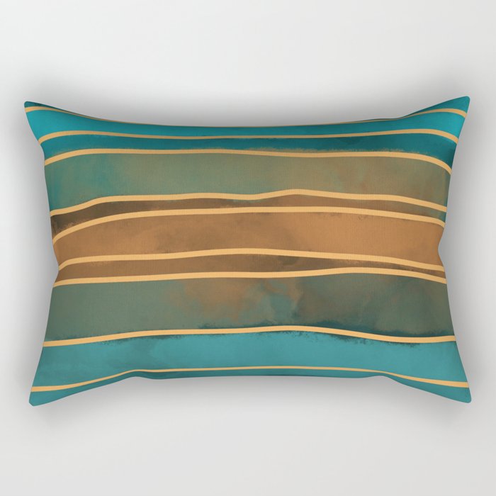 Coastal Weather Patterns Rectangular Pillow