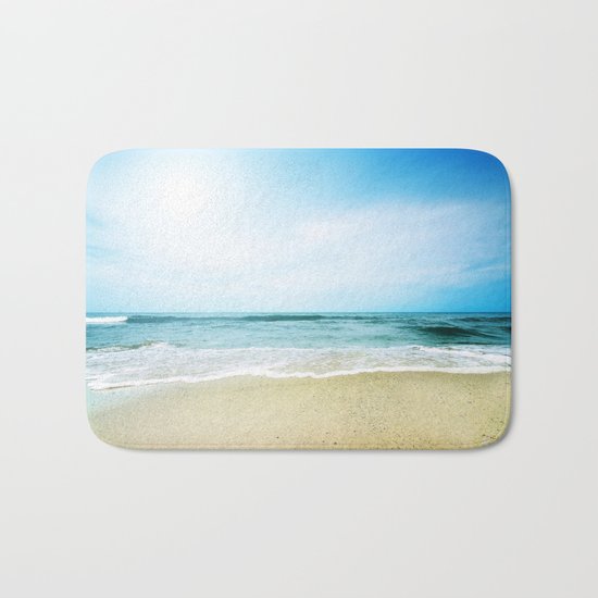 Paradise Ocean waves Bath Mat