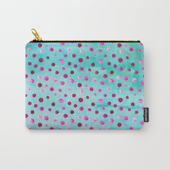 Polka Dot Pattern 05 Carry-All Pouch