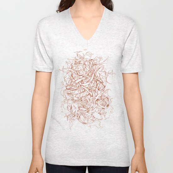 Water,Earth & Air | VACANCY zine | Unisex V-Neck