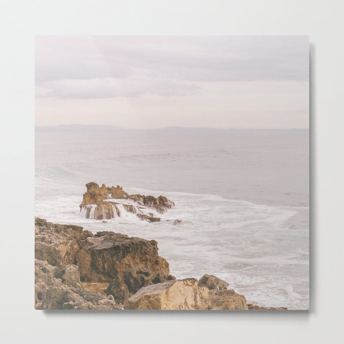 Pedra da Nau in Portugal - Atlantic Ocean Landscape - Fine Art Nature Photography Metal Print