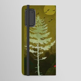 Summer night forest Android Wallet Case