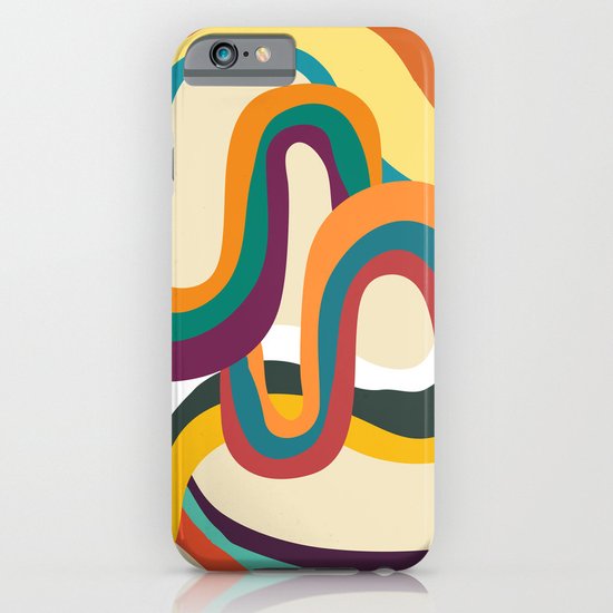 Groovy rainbow of doom iPhone & iPod Case