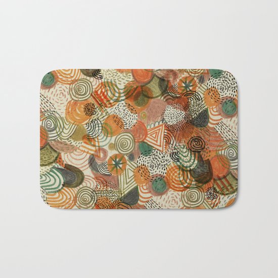 Tomatoes and pickles Bath Mat