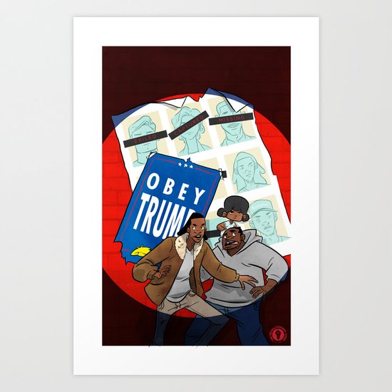 Days Of Future Trump Art Print