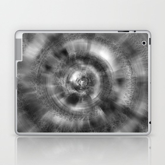 Sound - 36 (spiral of time abstract) Laptop & iPad Skin