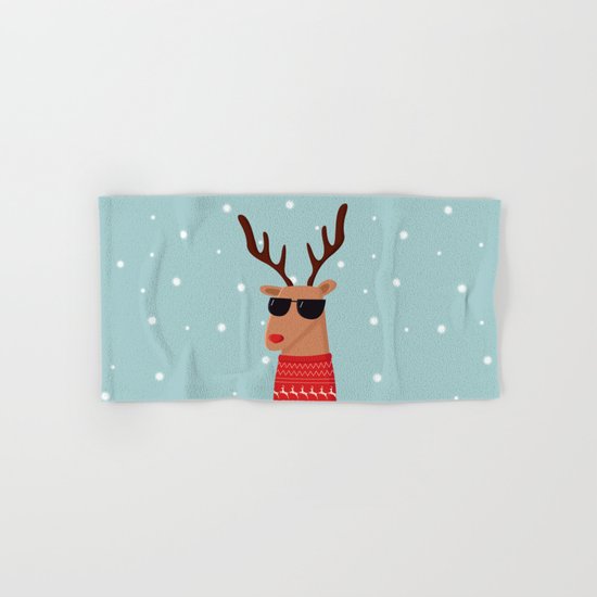 Merry Christmas Dude Hand & Bath Towel