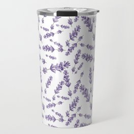 Lavender Flowers Travel Mug