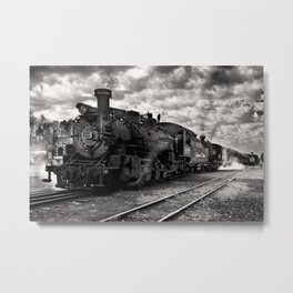 Steam Train, Cumbres & Toltec Railroad, New Mexico Metal Print
