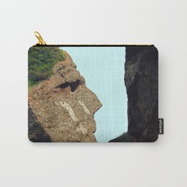 Indian Head Rock Carry-All Pouch | Paysage, Rocher, Photo, Scenery, Indien, Riviere, Masque, Montagne, River, Tranquility 