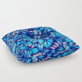 Mash Up Floral Floor Pillow