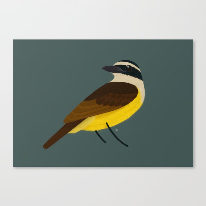bird motif #41 Canvas Print