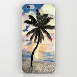 Plumage and Palmtrees iPhone Skin