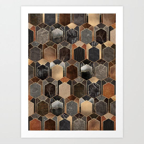 Art Deco Dream 4 Art Print