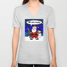 Ready For Christmas! V Neck T Shirt