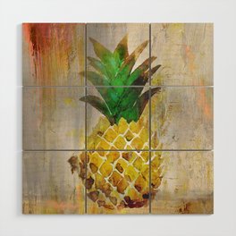 Pineapple Wood Wall Art