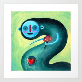 Squiggle Art Print