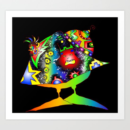 "Gana" Art Print