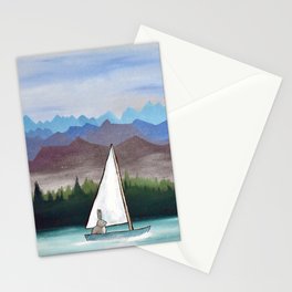 The Purple Mountains Stationery Cards