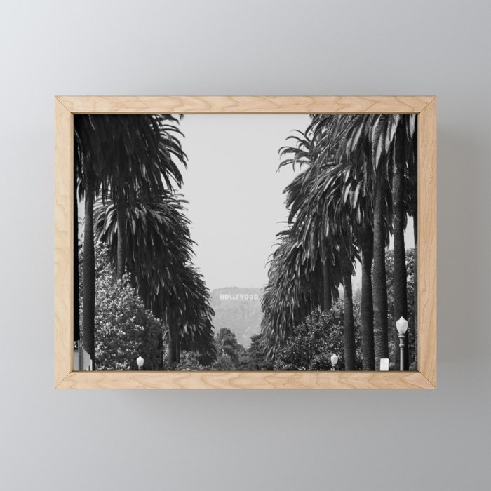 LA Noir Framed Mini Art Print