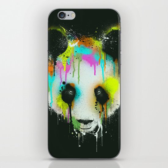 Technicolour Panda iPhone & iPod Skin