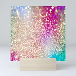 Mermaid Glitter Mini Art Print