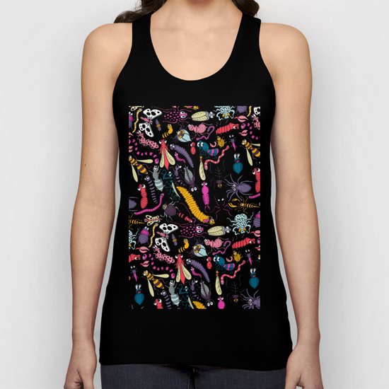 Bug Pattern Unisex Tank Top