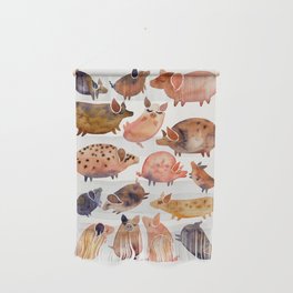 Pig Collection Wall Hanging