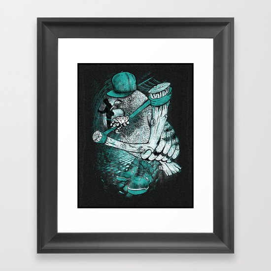 r+evolution. Framed Art Print