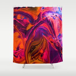Royal Highness Liquid Painting Shower Curtain