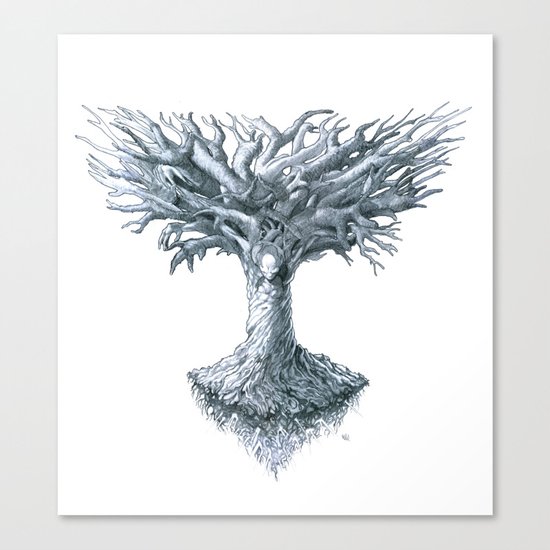 The Tree of Many Things Canvas Print