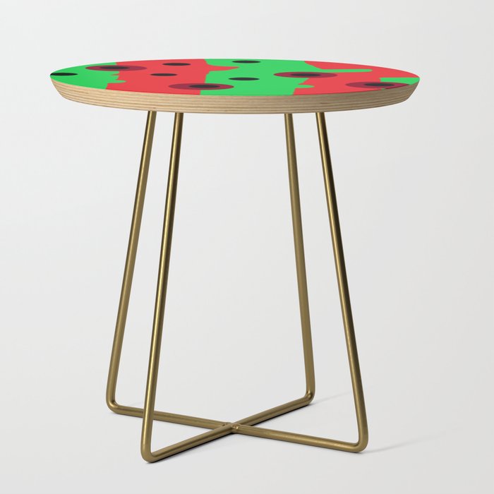 On Point Watermelon Side Table