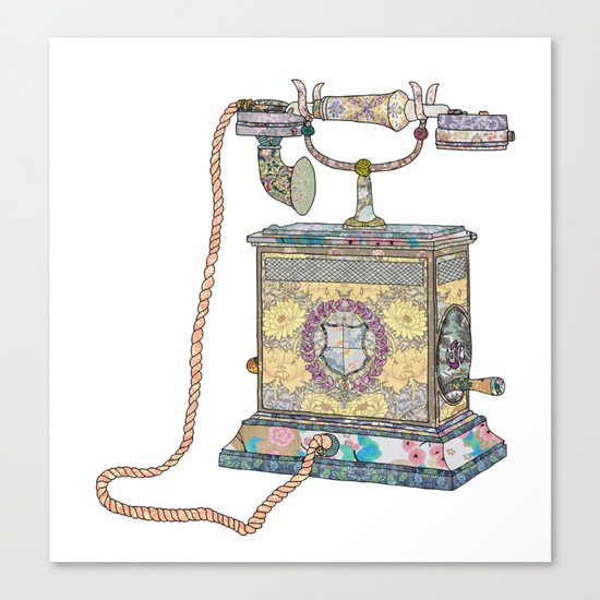 waiting for your call since 1896 Canvas Print
